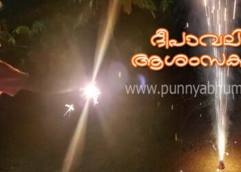 എല്ലാവായനക്കാര്‍ക്കും പുണ്യഭൂമിയുടെ ദീപാവലി ആശംസകള്‍ !