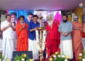 ദീപപ്രോജ്ജ്വലനം തിരുവിതാംകൂര്‍ രാജകുടുംബാംഗം അവിട്ടം തിരുനാള്‍ ആദിത്യവര്‍മ്മ നിര്‍വഹിക്കുന്നു